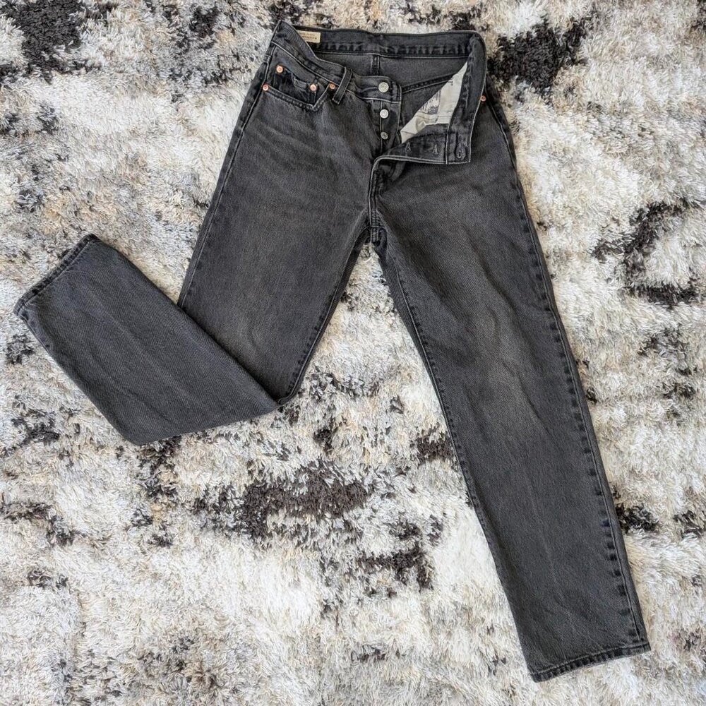 Women's Black and Grey Jeans Size 27  x 32